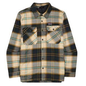 Patagonia Mens Fjord Insulated Flannel Jacket Size Large